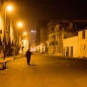 MAR CAS Casablanca 2016DEC31 003  I've called this shot "Walking The Lonely Streets".   I was walking around Casablanca at 4:30AM this morning with my camera and as you can see, it has phenomenal low light capabilities.   It was 5 degrees Celsius, a light fog/mist and ol' mate was headed to the mosque for 5AM prayers. : 2016, 2016 - African Adventures, Africa, Casablanca, Casablanca-Settat, Date, December, Month, Morocco, Northern, Places, Trips, Year